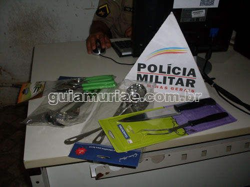 Mulher é presa acusada de furto em loja de varejo no Centro