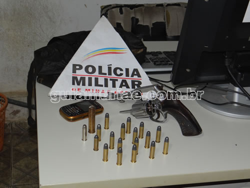Polícia Militar apreende menor e arma de fogo no bairro Aeroporto