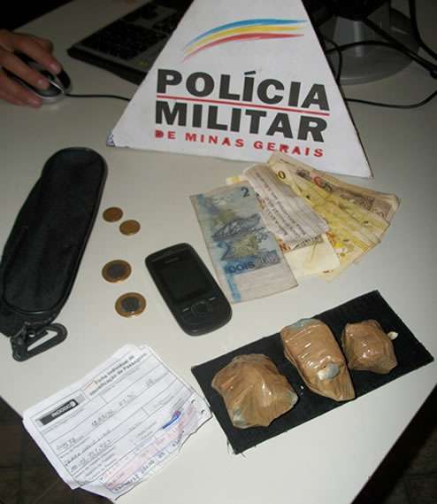 Polícia Militar prende homem na Gávea com grande quantidade de crack