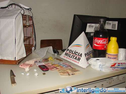 Casal usava menor para vender drogas em Miradouro