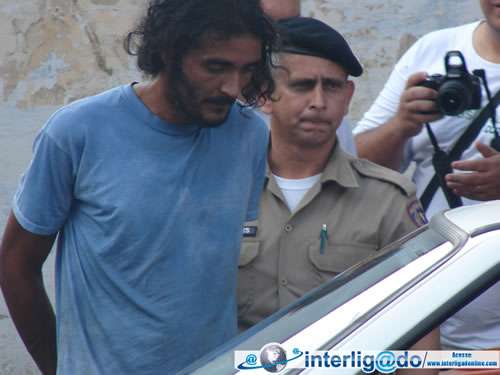 PM prende o autor do crime