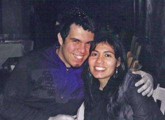 O muriaeense Mateus Costa e Monalisa