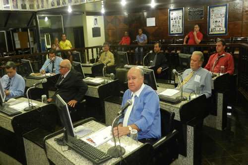 Reunião na Câmara Municipal de Muriaé
