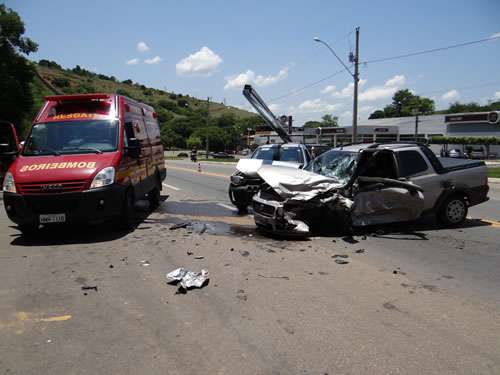 Acidente na BR 116 em Muriaé