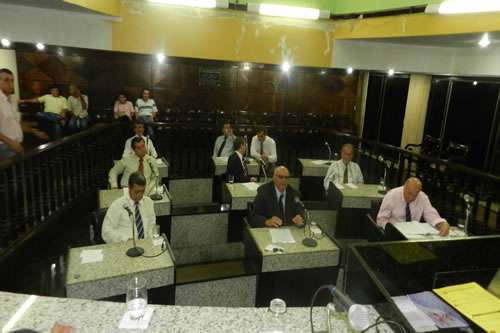 Última reunião da Câmara Municipal de Muriaé