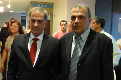 Aloysio Aquino e seu vice João Ciribelli