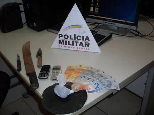 Drogas apreendidas no Encoberta