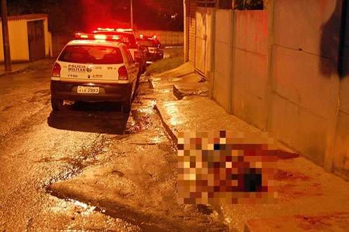 Assassinato no bairro Santo Antônio