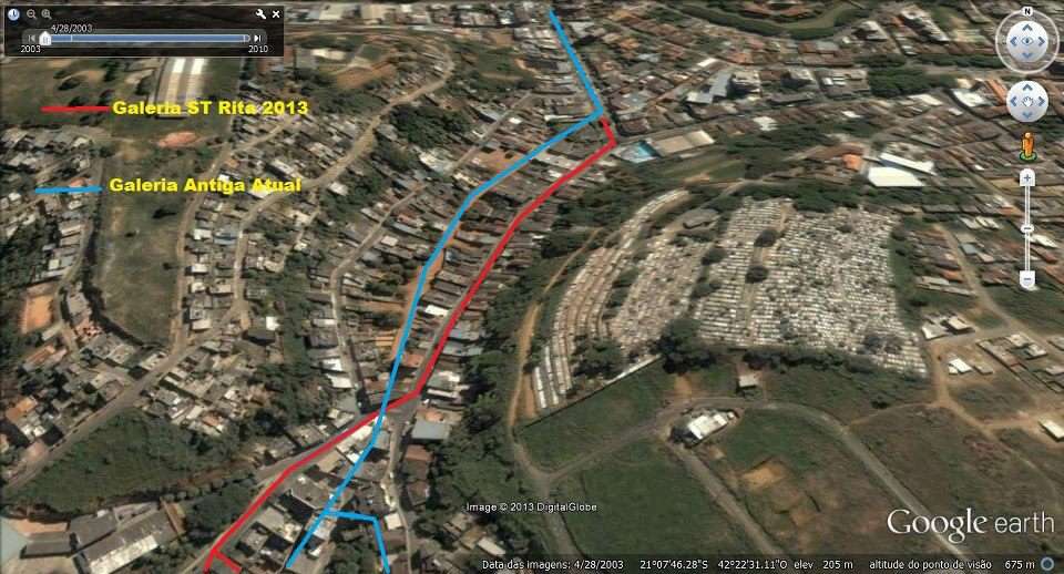Rua Santa Rita em Muriaé ficará interditada