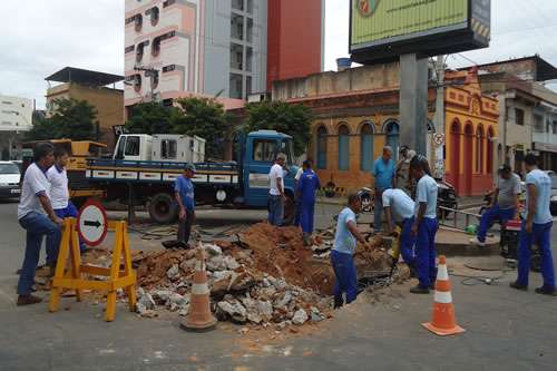 Abastecimento de água interrompido em Muriaé