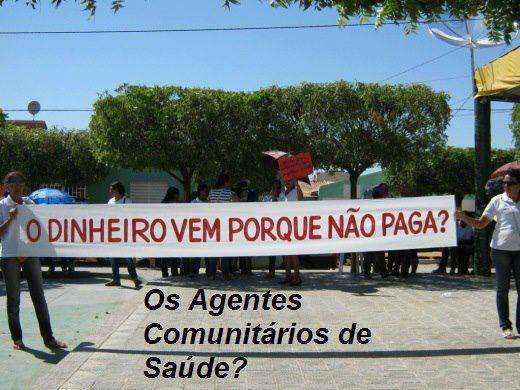 Nota dos Agentes Comunitários de Saúde de Muriaé