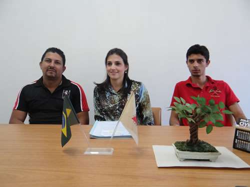 Delegada Dra. Natalia Santos Magalhães e os investigadores Dutra e Evandro