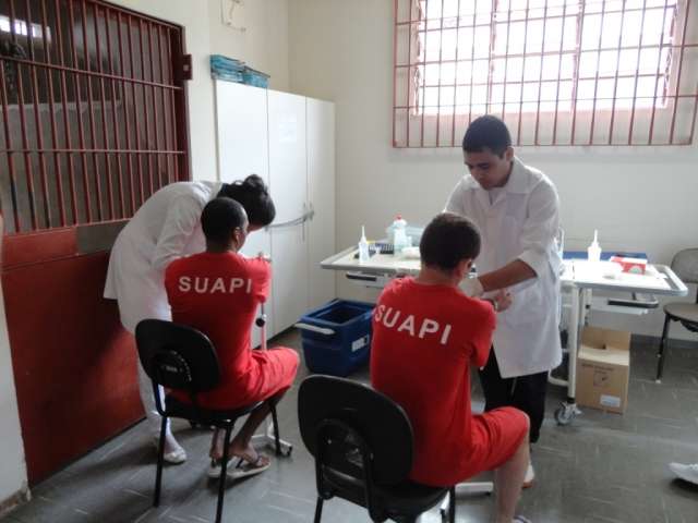 Exames aconteceram na Penitenciária de Muriaé