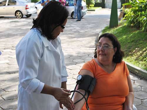 Campanha de prevenção da Equipe de Saúde de Muriaé