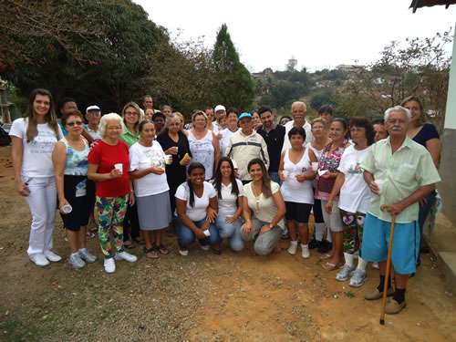 Ginástica orientada no bairro Inconfidência em Muriaé