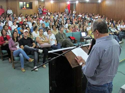 Palestra motivacional promovida pela Prefeitura de Muriaé