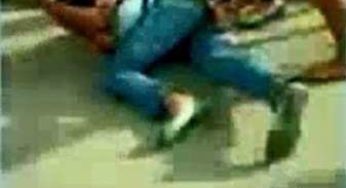Vídeo mostra garota sendo espancada por colegas em porta de escola de Juiz de Fora