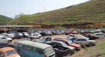 DETRAN-MG leiloa mais de 170 veículos apreendidos em Leopoldina