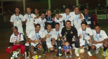 Seleção de Muriaé é campeã da sede da Copa TV Integração de Futsal