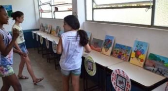 Escolas Municipais de Patrocínio do Muriaé realizam exposição de arte