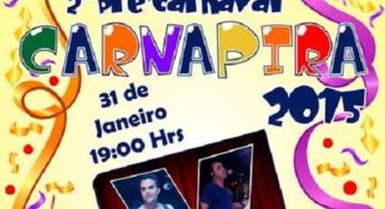 Divulgada a programação do 2º Pré-Carnaval de Pirapanema