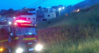 Bombeiros controlam incêndio próximo a escola no bairro Cardoso de Melo