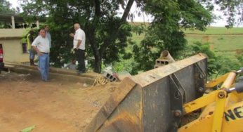 Prefeitura de Muriaé e DEMSUR executam obras no bairro Gaspar