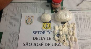 Polícia Militar apreende cocaína em São José de Ubá