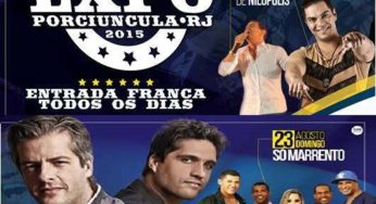 Expo de Porciúncula terá shows com Glauco Zulo, Victor & Léo e Só Marrento
