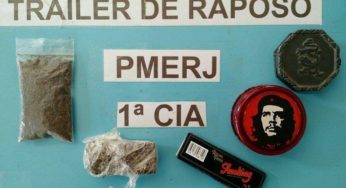 Polícia Militar apreende material de jogo do bicho e drogas em Itaperuna