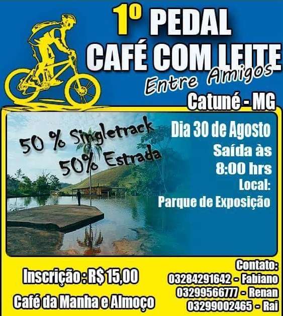 1º Pedal Café com Leite em Catuné