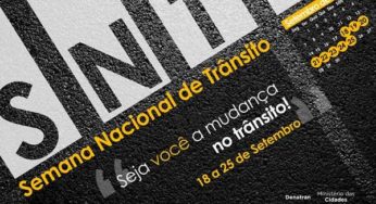 Semana Nacional do Trânsito incentiva conscientização da responsabilidade do motorista