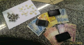 PM apreende 20 sacoles de cocaína e 17 buchas de maconha em Cardoso Moreira