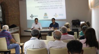 Comitê de mobilização realiza reunião sobre situação do Aedes Aegypti em Muriaé