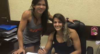 Poliana Botelho assina contrato com o UFC