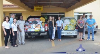 Casa de Apoio do Hospital do Câncer de Muriaé recebe doação de calouros do UNIFAMINAS