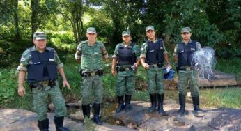 Polícia Ambiental apreende revólver e rede de pesca em Muriaé