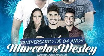 Marcelo & Wesley comemoram 4 anos de sucesso com show na Four