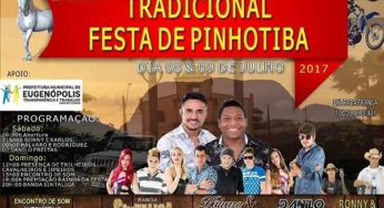 Festa de Pinhotiba acontece neste final de semana com vários shows