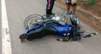 Condutor de moto furtada em Muriaé é preso após acidente em Miradouro