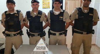 PM prende suspeito de tráfico de drogas em Barão do Monte Alto
