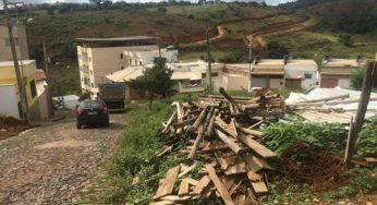 Prefeitura de Muriaé remove entulhos e vai multar quem descartar lixo irregularmente