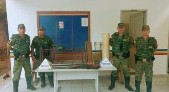 Polícia Ambiental apreende três armas de fogo e material de caça em Muriaé
