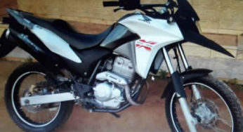 Moto é roubada na zona rural de Miraí
