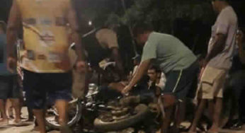 Homem morre e outro fica gravemente ferido em acidente entre motos em Cajuri