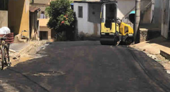 Ruas de acesso entre bairros Santo Antônio e São Francisco ganham asfaltamento