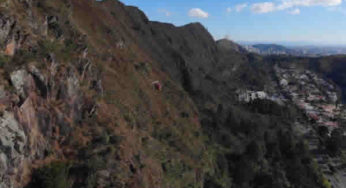 Homem morre após cair de 50 metros de altura ao praticar slackline na Serra do Curral