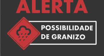 Defesa Civil alerta para temporal com possibilidade de granizo na região