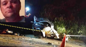 Motorista morre em acidente na MG-111