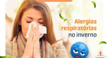 Cuidados para evitar alergias respiratórias no inverno